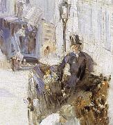 Detail of Roadman on Belli Road, Edouard Manet